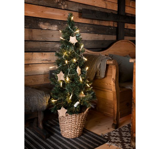 Konstsmide LED mini lampki choinkowe z przełącznikiem, 20 ciepłych białych diod