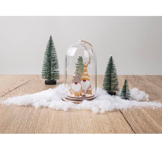 Wooden building kit "Gnome with fir"
