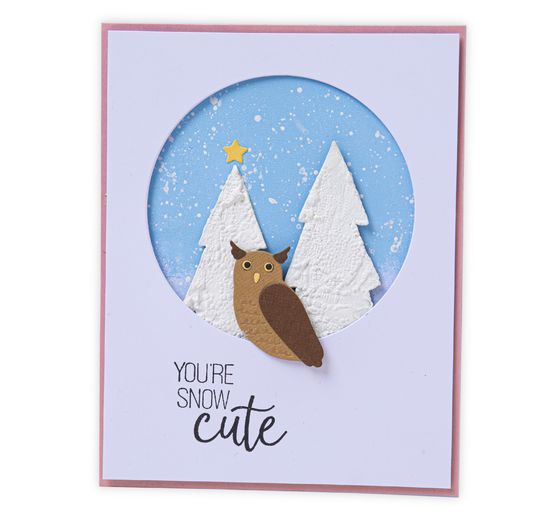 Sizzix Thinlits punching template "Cozy Woodland"