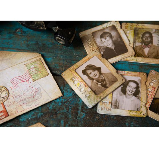 Sizzix Thinlits punching template "Bouquet by Tim Holtz"