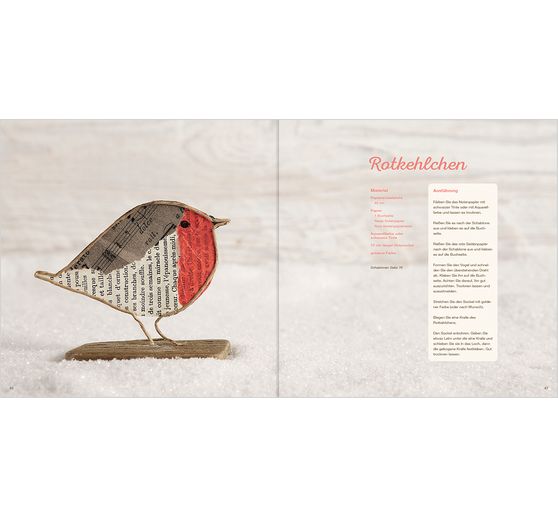 Książka "Winterliches aus der Papierwerkstatt"