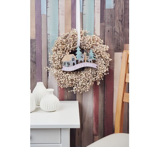 Drewniany motyw VBS "Zimowa sylwetka"