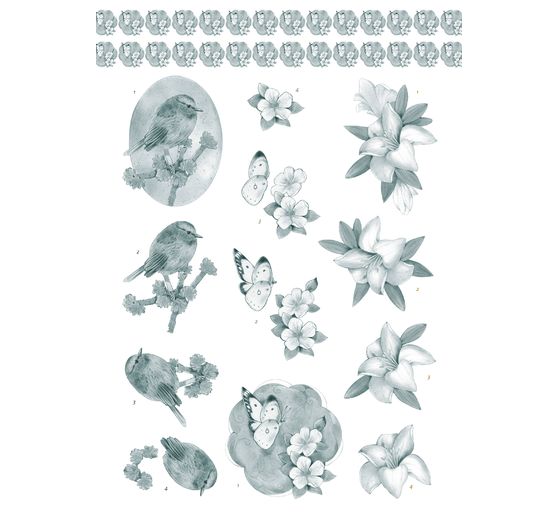 3D punched sheet book "Condolences"