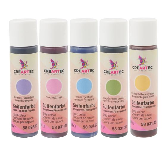 Zestaw barwników do mydeł "Kwiat"