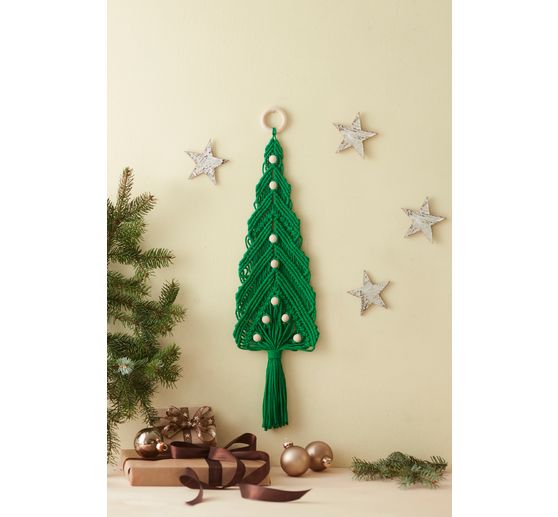 Zestaw do wiązania makram "Choinka"