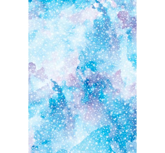 Karton z motywem "Gwiaździsta noc"