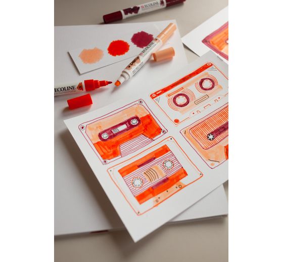 Talens Ecoline Duotip "zestaw kolorów dodatkowych"