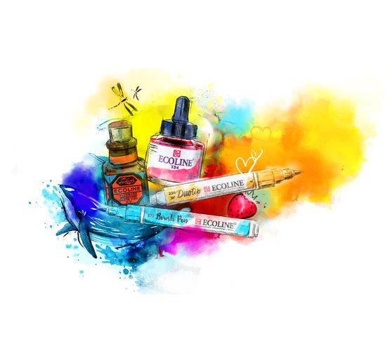 Talens Ecoline Duotip "zestaw kolorów dodatkowych"