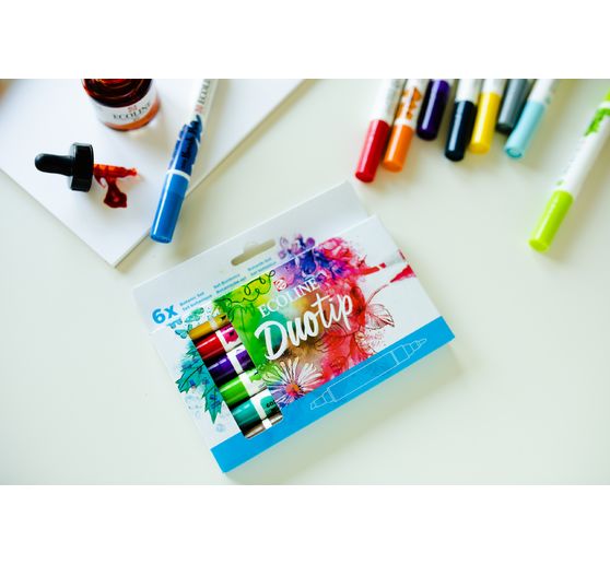 Talens Ecoline Duotip "Basic-Set"