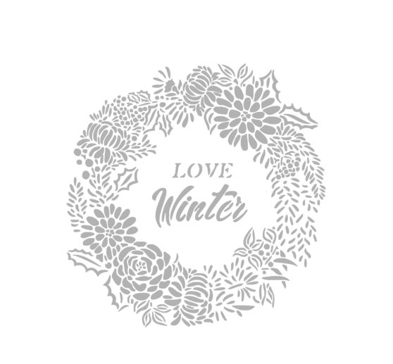 Szablon "Pokochaj zimę