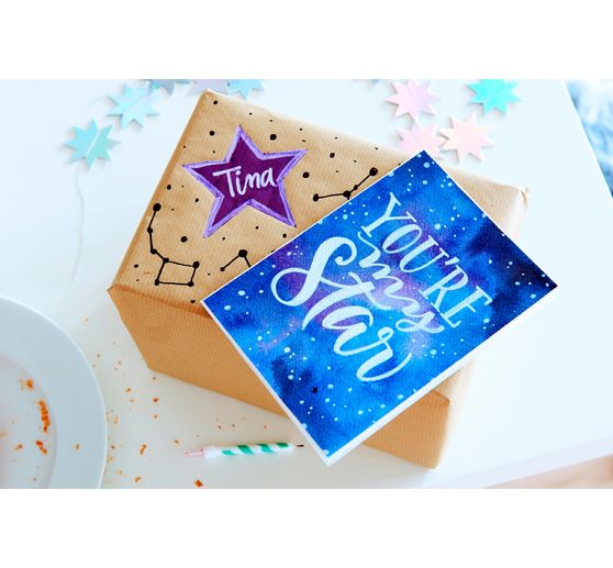 edding 1340 pędzelkowy marker "Metallic", zestaw 6 sztuk