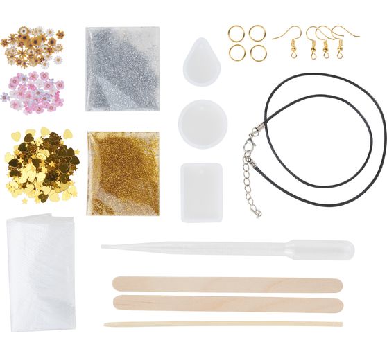 Zestaw kreatywny z żywicy odlewniczej "Ozdobne zawieszki"