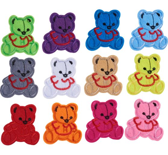 VBS Iron-on applications "Bears", 120 pieces