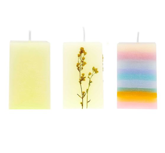 Silikonowa forma do świec "prostopadłościan"