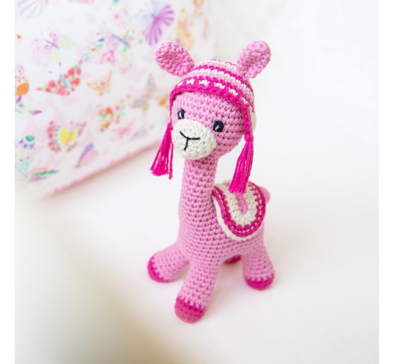 Zestaw do szydełkowania Gründl "Lama Lydia"