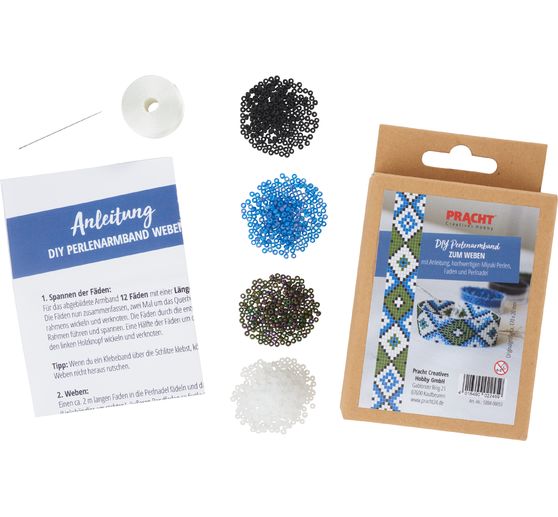 Zestaw do rękodzieła "Bransoletka z koralików Miyuki", styl