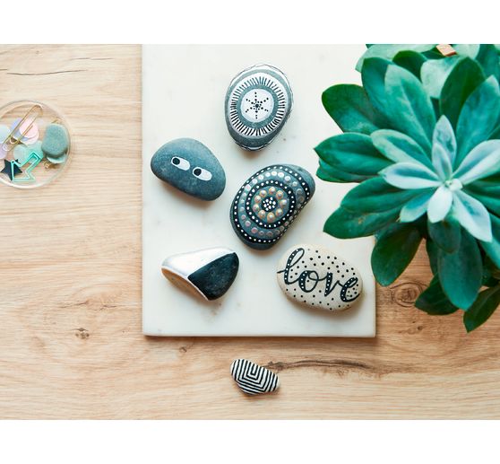 edding 5100 Acrylic "Acrylic marker - Basic", Medium, Set of 5