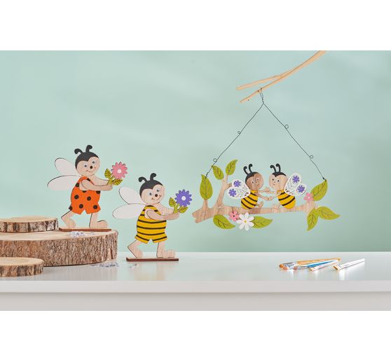 Drewniany motyw VBS "Posłaniec wiosny"