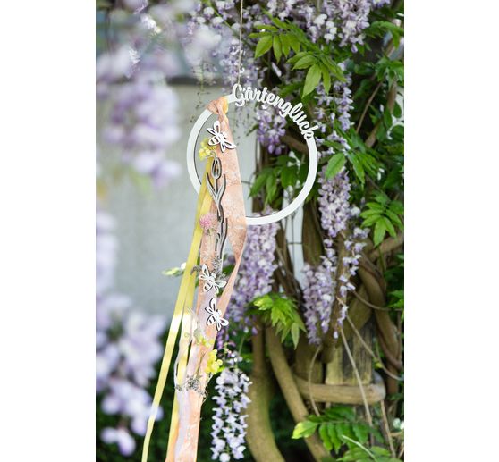 Wooden ring set "Garden happiness"