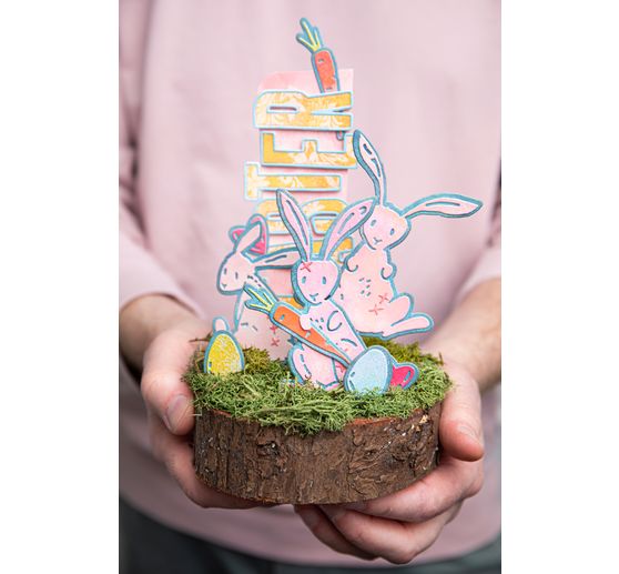 Sizzix Thinlits wykrojnik "Bunny Stitch by Tim Holtz".