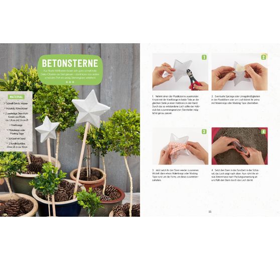 Książka "Beton-Deko für den Garten"