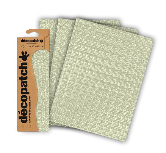 Papier decoupage "Flying Dots Khaki"