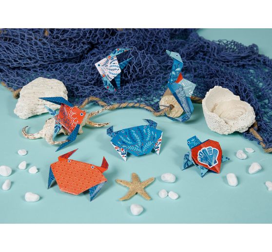 Papier do składania "Zwierzęta morskie"