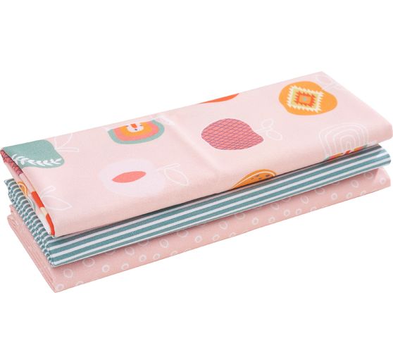 Pakiet tkanin Bea Lena "Kolorowe jabłka"