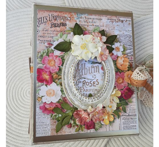 Casting mould "Roses frame"