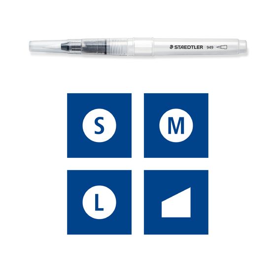 Pędzle STAEDTLER ze zbiornikiem na wodę