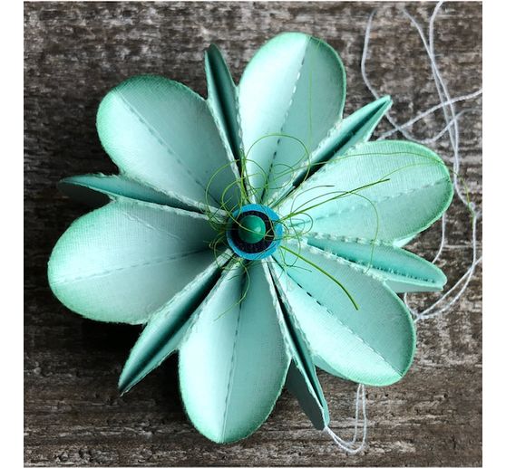 Wykrojnik składany kwiaty "S"