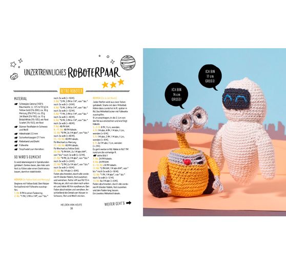 Książka "Helden der Kindheit - Das Häkelbuch - Band 6"