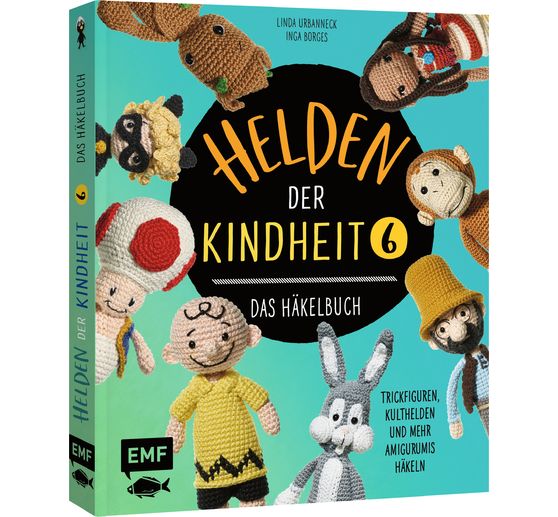 Książka "Helden der Kindheit - Das Häkelbuch - Band 6"