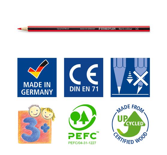 STAEDTLER Noris colour "Colored pencils", set of 24