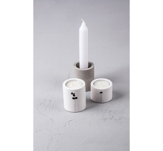 Silicone casting mould "Candle holder"