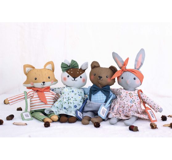 Zestaw do szycia przytulanki Coccolini "Foxy"