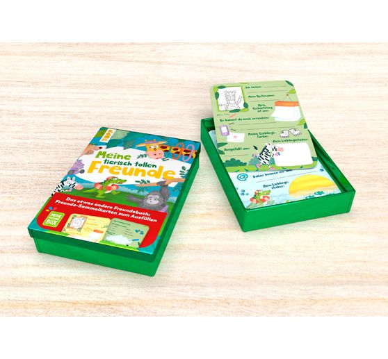 Książka dla przyjaciół "Moi wspaniali przyjaciele zwierzęta"