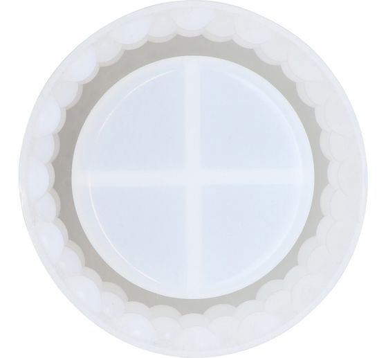 Silicone casting mould "Tealight mold round"