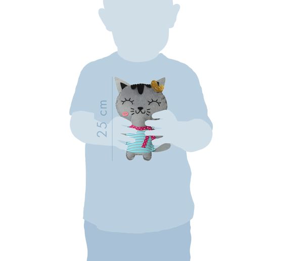 Sewing craft kit Little Couz'In "Cat Tina"