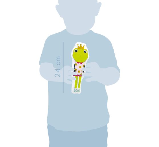 Lalka do kolorowania Friends to Paint "Georgette the frog"