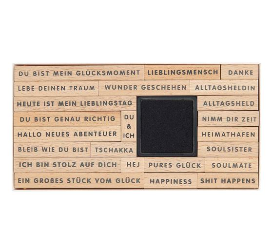 Zestaw stempli XL "Szczęście"