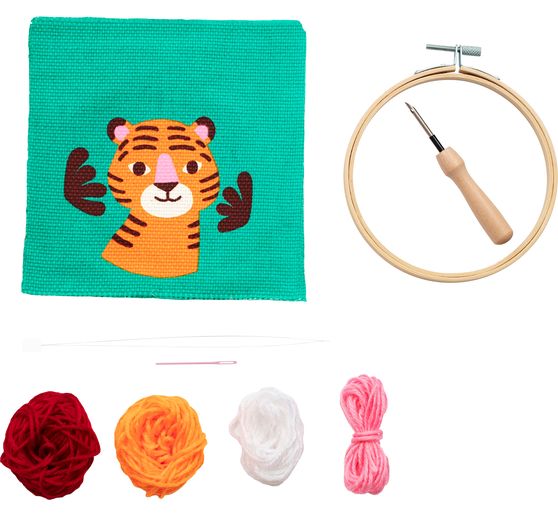 Zestaw igieł do punch needle "Tygrys"