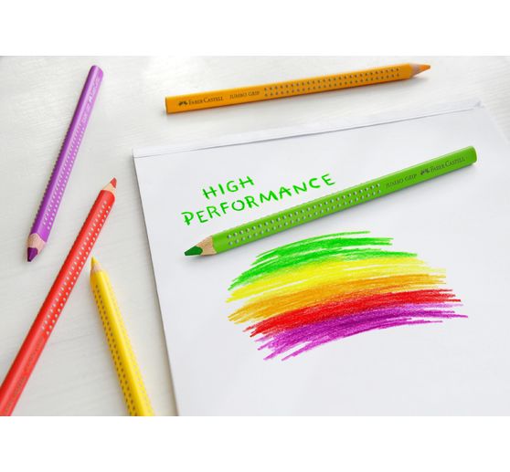 Kredki kolorowe FABER-CASTELL "Jumbo Grip"