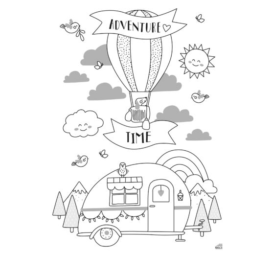 Szablony obrazów okiennych "Bloom & Grow"