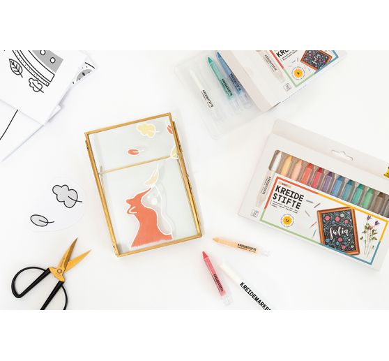 Szablony obrazów okiennych "Przytulna zima