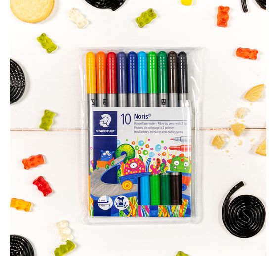 STAEDTLER Noris "Double fiber pens"