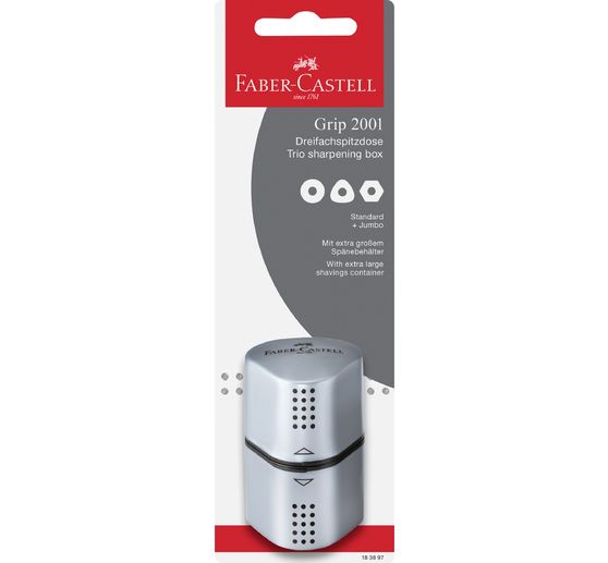 FABER-CASTELL potrójna ostrzałka "Grip 2001"