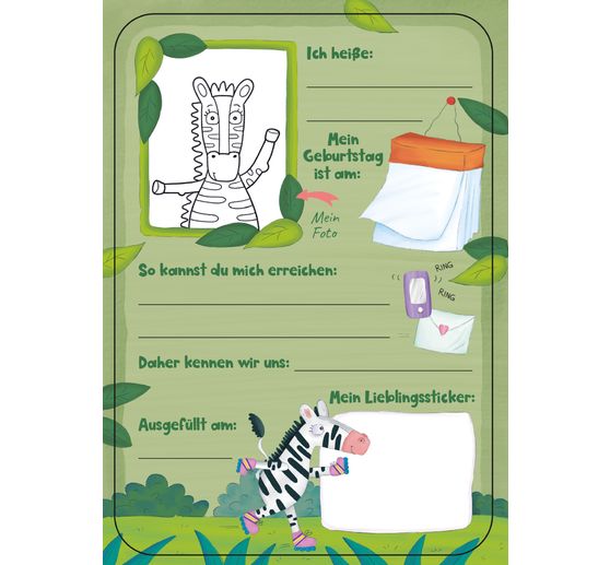 Książka dla przyjaci&oacute;ł "Moi wspaniali przyjaciele zwierzęta"