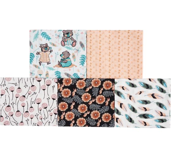 Fabric package Patchy "Bear garden"