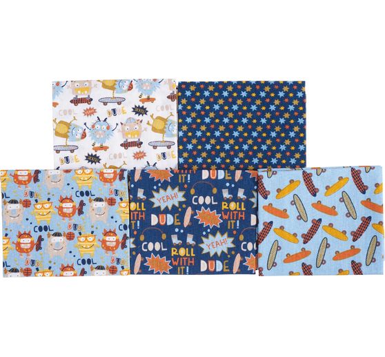 Fabric package Patchy "Monster guys"